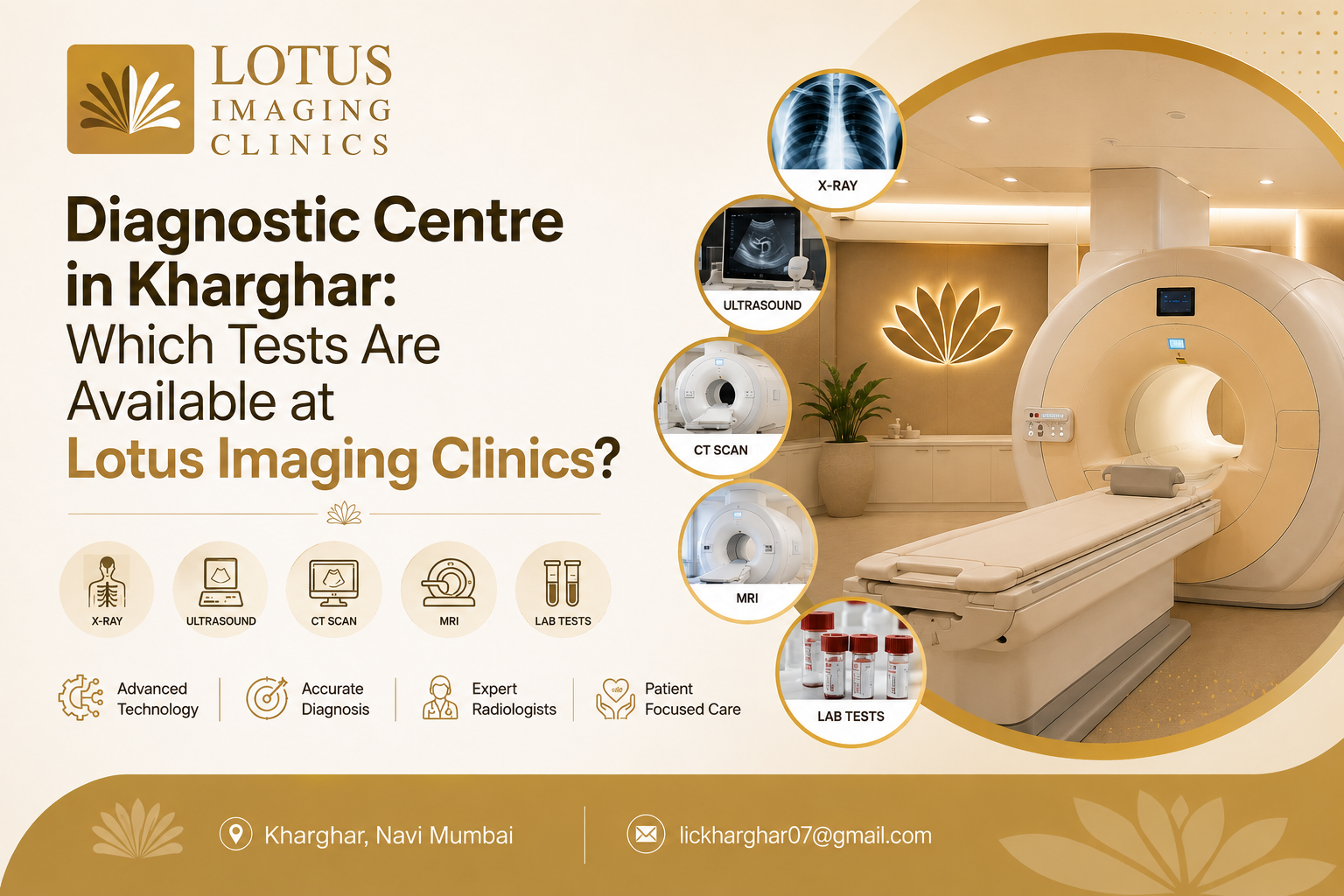 Diagnostic Centre in Kharghar: Which Tests Are Available at Lotus Imaging Clinics?